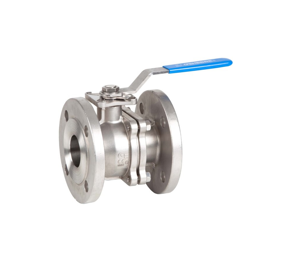 2 pcs full bore ball valve flanges DIN- FIRE SAFE Certification