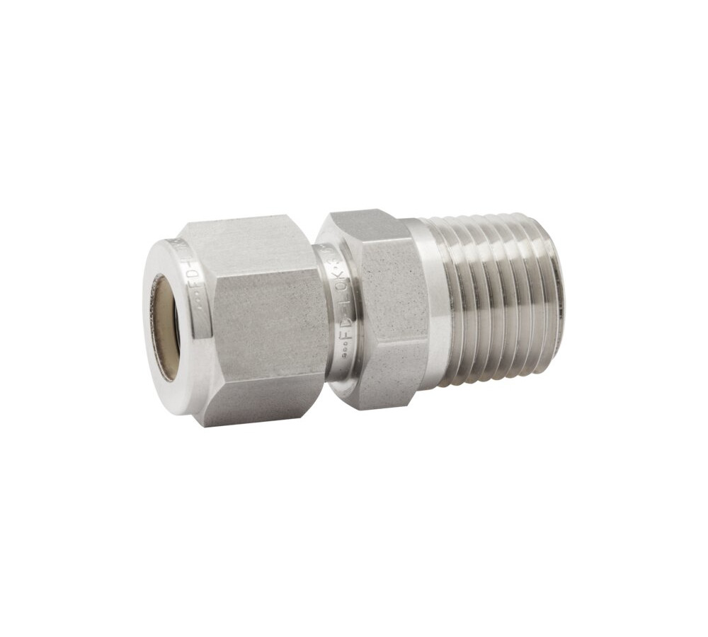 Connector Thread M (BSPT) - Tube (inch)